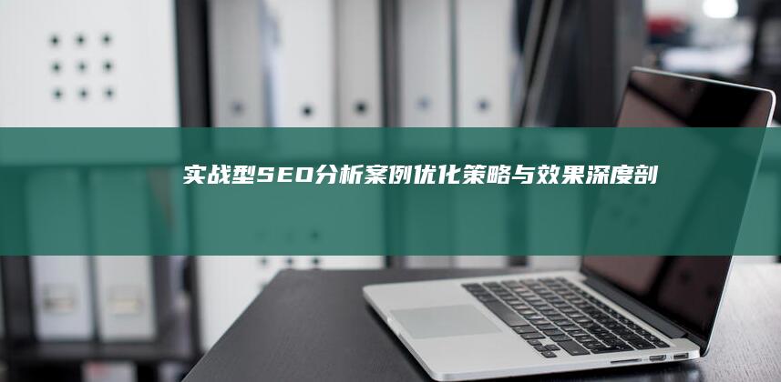 实战型SEO分析案例：优化策略与效果深度剖析